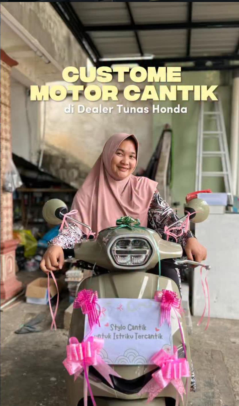 Testimoni pelanggan setia Tunas Honda Grogot